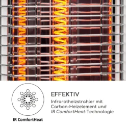 Heat Guru Plus Outdoor Heizstrahler 1200W 3 Heizstufen Fernbedienung -Klarstein Verkaufs 10035096 de 0003 logo