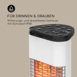 Heat Guru Plus Outdoor Heizstrahler 1200W 3 Heizstufen Fernbedienung -Klarstein Verkaufs 10035096 de 0004 logo