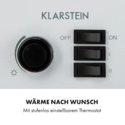 Leoben Elektrischer Kamin 900 / 1800 W Thermostat PanoramaView -Klarstein Verkaufs 10035148 de 0004 logo