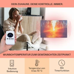 Wonderwall Air Art Infinite 580 Infrarotheizung 90x60 Cm -Klarstein Verkaufs 10035172 de 0003 usp