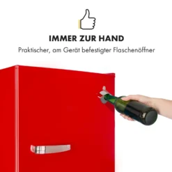 Beercracker 91L Kühlschrank 7 Liter Gefrierfach Flaschenöffner -Klarstein Verkaufs 10035194 de 0003 logo
