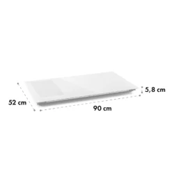 Delicatessa 90 Hybrid Einbaukochfeld Induktion 5 Zonen 7400W -Klarstein Verkaufs 10035200 yy 0011 logo Klarstein Delicatessa 90 Hybrid Kochfeld weiss