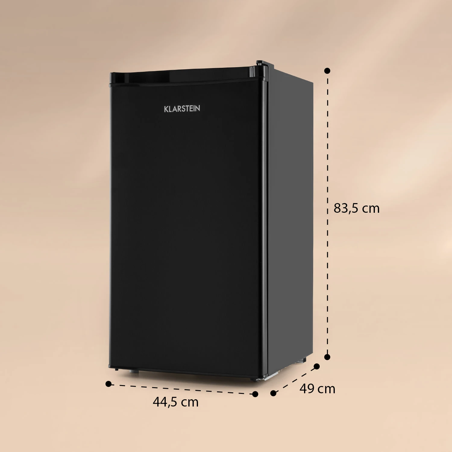 Obsidian Kühlschrank 90 Liter Gemüsefach Obsidian Kühlschrank 90 Liter Gemüsefach -Klarstein Verkaufs 10035207 yy 0006 logo