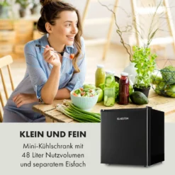 Obsidian Kühlschrank 46 Liter Gemüsefach -Klarstein Verkaufs 10035209 de 0002 logo