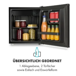 Obsidian Kühlschrank 46 Liter Gemüsefach -Klarstein Verkaufs 10035209 de 0005 logo