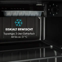 Obsidian Kühlschrank 46 Liter Gemüsefach -Klarstein Verkaufs 10035209 de 0006 logo