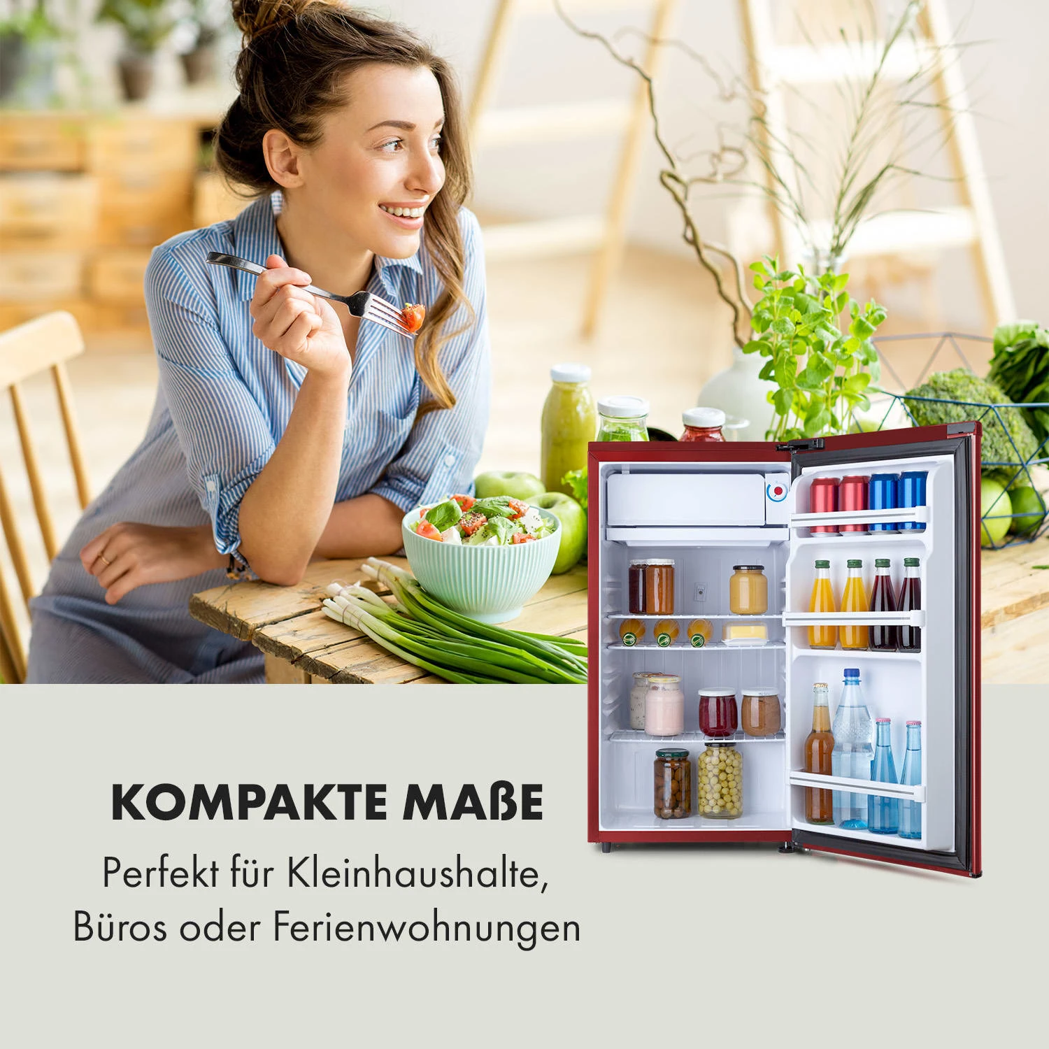Yummy Kühlschrank mit Gefrierfach 90 Liter 42dB Yummy Kühlschrank Mit Gefrierfach 90 Liter 42dB -Klarstein Verkaufs 10035213 de 0008 logo