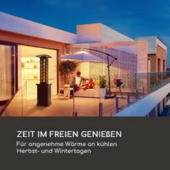 Heat Hunter Pellet-Terrassenheizer 12,2 KW Mobil Edelstahl -Klarstein Verkaufs 10035216 de 0008 logo