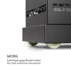 Heat Hunter Pellet-Terrassenheizer 12,2 KW Mobil Edelstahl -Klarstein Verkaufs 10035216 de 0009 logo