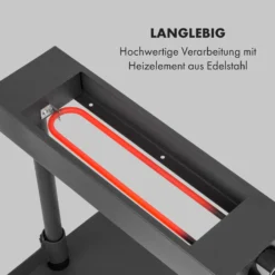 Appenzell XL Raclette Mit Grill 600 W Thermostat 2 Käseträger -Klarstein Verkaufs 10035218 de 0006 logo