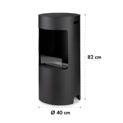 Phantasma Niro Ethanol-Kamin Sicherheitsbrenner Löschhilfe -Klarstein Verkaufs 10035229 yy 0008 logo Klarstein Phantasma Niro Ethanol Kamin