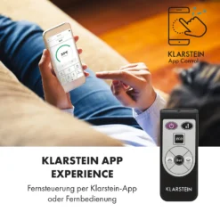 Bornholm Single Smart Konvektionsheizgerät 1000 W App-Steuerung 2 Bornholm Single Smart Konvektionsheizgerät 1000 W App-Steuerung -Klarstein Verkaufs 10035236 de 0003 logo