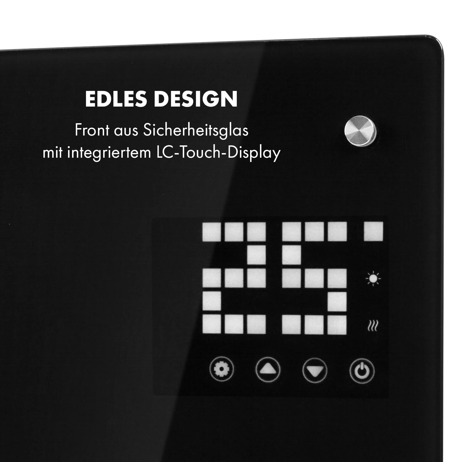 Bornholm Curved Smart Konvektionsheizgerät 2000 W App-Steuerung Timer Bornholm Curved Smart Konvektionsheizgerät 2000 W App-Steuerung Timer -Klarstein Verkaufs 10035238 de 0005 logo