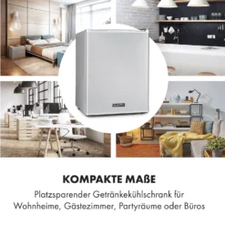 Klarstein Happy Hour Minibar 40L 5-15°C 23 DB LED-Licht -Klarstein Verkaufs 10035246 de 0003 logo