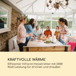 Cosmic Beam Smart 24 Infrarot-Heizstrahler 2400W App-Steuerung Fernbedienung 2 Cosmic Beam Smart 24 Infrarot-Heizstrahler 2400W App-Steuerung Fernbedienung -Klarstein Verkaufs 10035257 de 0003 logo