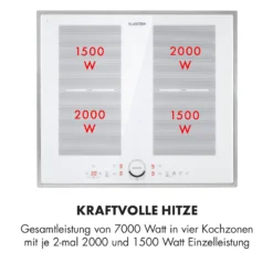 Delicatessa 60 Prime Induktionskochfeld 4 Zonen 7000W Timer 3 Delicatessa 60 Prime Induktionskochfeld 4 Zonen 7000W Timer -Klarstein Verkaufs 10035267 de 0004 logo