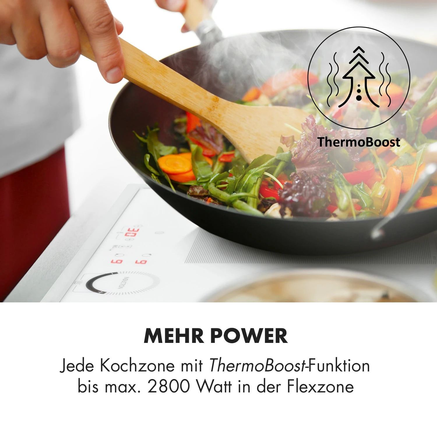 Delicatessa 60 Prime Induktionskochfeld 4 Zonen 7000W Timer Delicatessa 60 Prime Induktionskochfeld 4 Zonen 7000W Timer -Klarstein Verkaufs 10035267 de 0007 logo