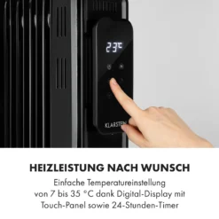 Thermaxx Elevate Smart Ölradiator 2720W 7-35 °C 24h-Timer App-Steuerung -Klarstein Verkaufs 10035277 de 0004 logo