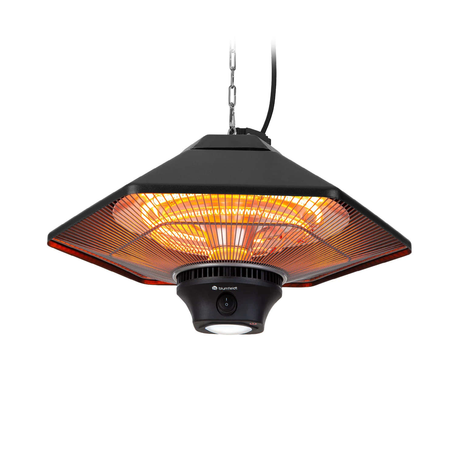 Heat Hexa Infrarot-Heizstrahler 800/1200/2000W Halogen IP34 LED Heat Hexa Infrarot-Heizstrahler 800/1200/2000W Halogen IP34 LED -Klarstein Verkaufs