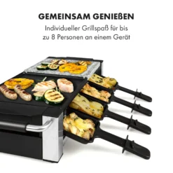 Bistecca Raclette 1200W Metall / Stein 8 Personen Kontroll-LED 4 Bistecca Raclette 1200W Metall / Stein 8 Personen Kontroll-LED -Klarstein Verkaufs 10035293 de 0005 logo