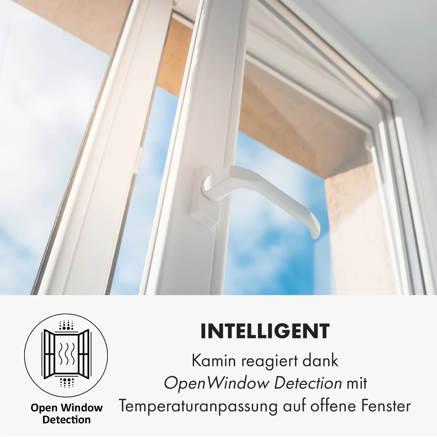 Alpbach Snow Elektrischer Kamin 1800W 2 Heizstufen 65 cm weißer Rahmen Alpbach Snow Elektrischer Kamin 1800W 2 Heizstufen 65 Cm Weißer Rahmen -Klarstein Verkaufs 10035315 de 0004 logo