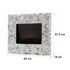 Alpbach Snow Elektrischer Kamin 1800W 2 Heizstufen 65 Cm Weißer Rahmen 7 Alpbach Snow Elektrischer Kamin 1800W 2 Heizstufen 65 Cm Weißer Rahmen -Klarstein Verkaufs 10035315 yy 0008 logo Klarstein Alpbach Snow Elektrischer Kamin weiss