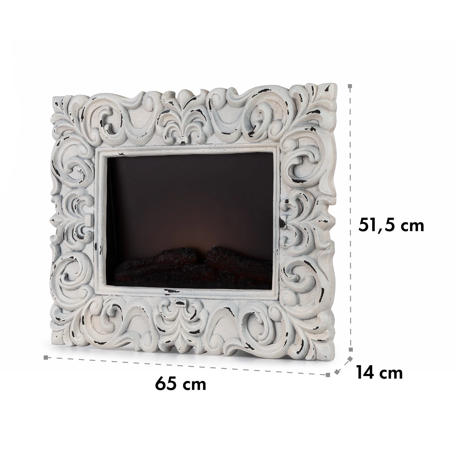 Alpbach Snow Elektrischer Kamin 1800W 2 Heizstufen 65 cm weißer Rahmen Alpbach Snow Elektrischer Kamin 1800W 2 Heizstufen 65 Cm Weißer Rahmen -Klarstein Verkaufs 10035315 yy 0008 logo Klarstein Alpbach Snow Elektrischer Kamin weiss