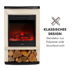 Carinthia Elektrokamin 1800W LED Wochentimer Fernbedienung Heizer -Klarstein Verkaufs 10035316 de 0006 logo