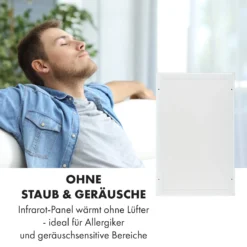 Midnight Sun Decken-Infrarotheizung 130,5 X 70,5 Cm 800 W 7 Midnight Sun Decken-Infrarotheizung 130,5 X 70,5 Cm 800 W -Klarstein Verkaufs 10035323 de 0008 logo