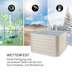 High Grow Straight Hochbeet 100x60x100cm 600l Stahl 5 High Grow Straight Hochbeet 100x60x100cm 600l Stahl -Klarstein Verkaufs 10035333 de 0006 logo