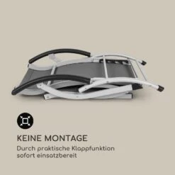 Sunnyvale Liegestuhl Mit Fußteil Aluminium 4-Stufen 2 Sunnyvale Liegestuhl Mit Fußteil Aluminium 4-Stufen -Klarstein Verkaufs 10035337 de 0003 logo