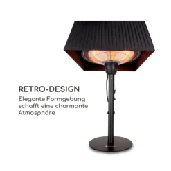 Loras Style Tisch-Heizstrahler Karbon-IR-Heizelement 1500W -Klarstein Verkaufs 10035344 de 0006 logo