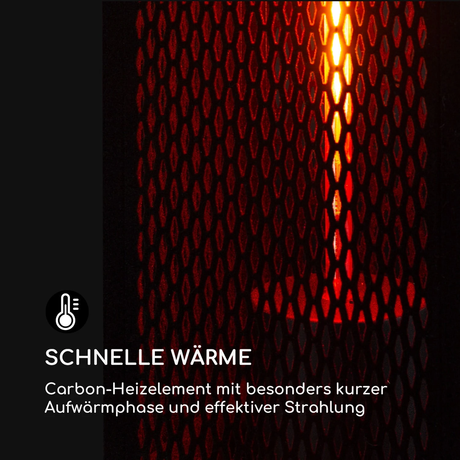 Heat Tower Infrarot-Heizstrahler 1500W Carbon-Heizelement IP55 Heat Tower Infrarot-Heizstrahler 1500W Carbon-Heizelement IP55 -Klarstein Verkaufs 10035348 de 0004 logo