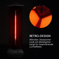 Heat Tower Infrarot-Heizstrahler 1500W Carbon-Heizelement IP55 4 Heat Tower Infrarot-Heizstrahler 1500W Carbon-Heizelement IP55 -Klarstein Verkaufs 10035348 de 0005 logo