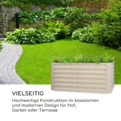 High Grow Straight Hochbeet 120x60x60cm 432l Stahl -Klarstein Verkaufs 10035349 de 0002 logo