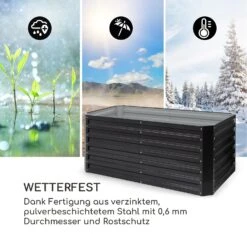 High Grow Straight Hochbeet 120x60x60cm 432l Stahl 5 High Grow Straight Hochbeet 120x60x60cm 432l Stahl -Klarstein Verkaufs 10035350 de 0006 logo