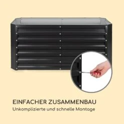 High Grow Straight Hochbeet 120x60x60cm 432l Stahl 6 High Grow Straight Hochbeet 120x60x60cm 432l Stahl -Klarstein Verkaufs 10035350 de 0007 logo