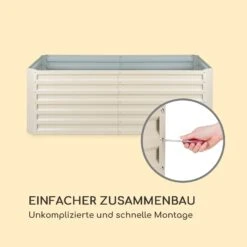 High Grow Straight Hochbeet 200x60x100cm 1200l Stahl -Klarstein Verkaufs 10035352 de 0007 logo