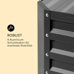 High Grow Straight Hochbeet 200x60x100cm 1200l Stahl 4 High Grow Straight Hochbeet 200x60x100cm 1200l Stahl -Klarstein Verkaufs 10035353 de 0005 logo