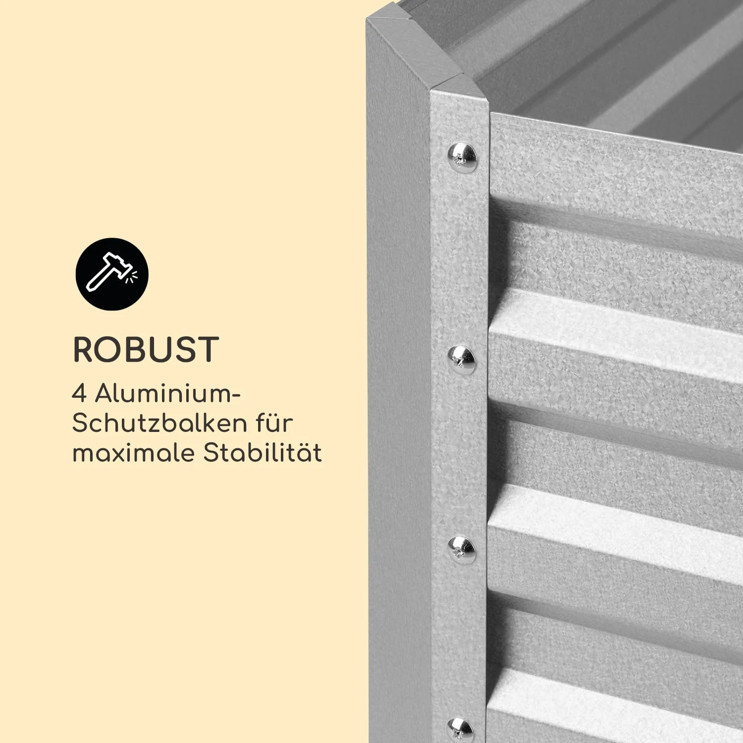 High Grow Straight Hochbeet 200x90x100cm 1800l Stahl High Grow Straight Hochbeet 200x90x100cm 1800l Stahl -Klarstein Verkaufs 10035354 de 0005 logo