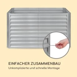 High Grow Straight Hochbeet 200x90x100cm 1800l Stahl 6 High Grow Straight Hochbeet 200x90x100cm 1800l Stahl -Klarstein Verkaufs 10035354 de 0007 logo