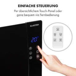 Lindholm Konvektionsheizgerät Thermostat Timer 2000W -Klarstein Verkaufs 10035363 de 0007 logo