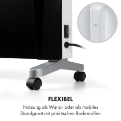 Lindholm Konvektionsheizgerät Thermostat Timer 2000W -Klarstein Verkaufs 10035363 de 0008 logo