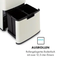 Royal Trash Rose Gold Sensor-Mülleimer 72 Liter Edelstahl -Klarstein Verkaufs 10035364 de 0005 logo