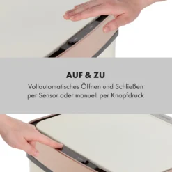 Royal Trash Rose Gold Sensor-Mülleimer 72 Liter Edelstahl -Klarstein Verkaufs 10035364 de 0007 logo