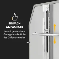 Sauenland Pro XL Spanferkelgrill Drehspieß 15W 4 Rollen Edelstahl 5 Sauenland Pro XL Spanferkelgrill Drehspieß 15W 4 Rollen Edelstahl -Klarstein Verkaufs 10035373 de 0006 logo