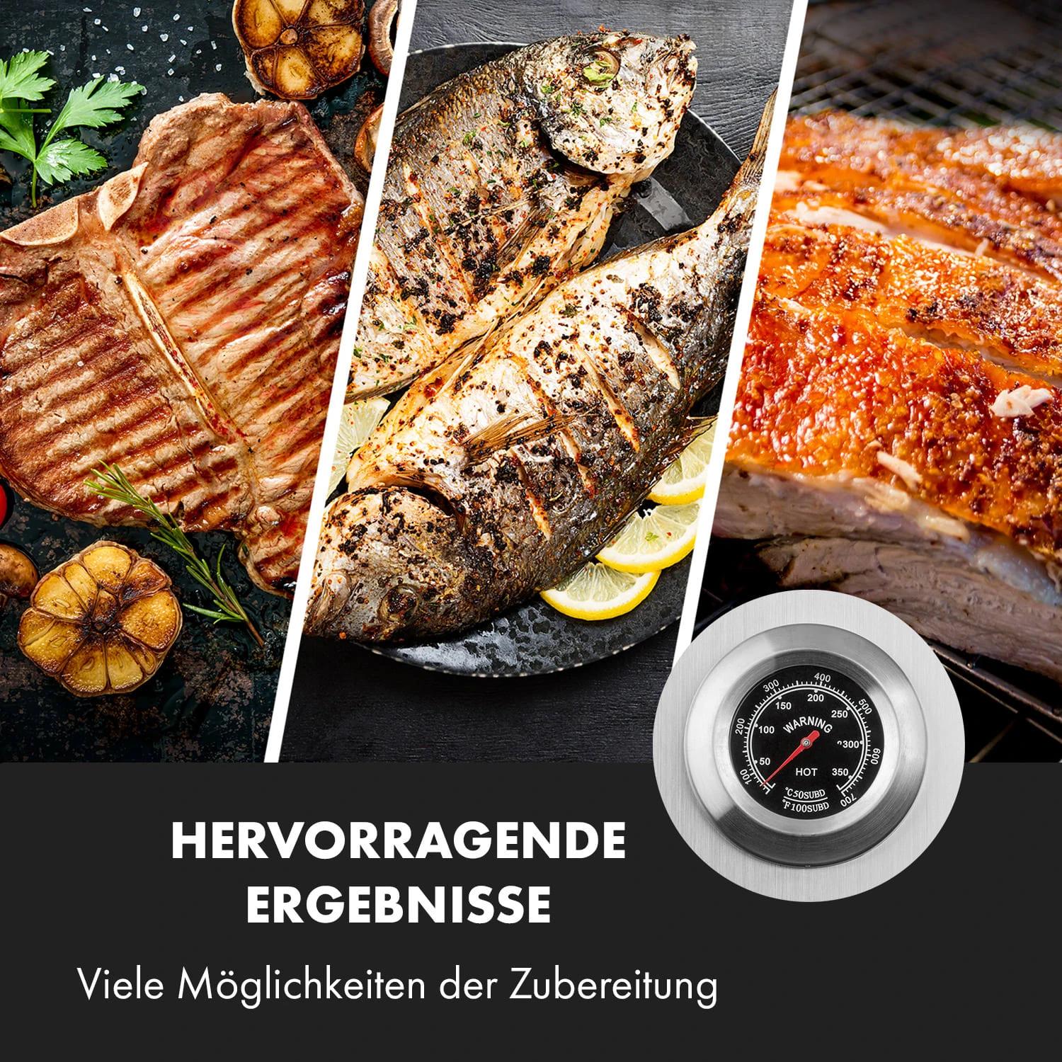 Sauenland Pro XL Spanferkelgrill Drehspieß 15W 4 Rollen Edelstahl Sauenland Pro XL Spanferkelgrill Drehspieß 15W 4 Rollen Edelstahl -Klarstein Verkaufs 10035373 de 0007 logo