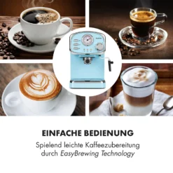 Espressionata Gusto Espressomaschine 1100W 15 Bar Druck -Klarstein Verkaufs 10035377 de 0004 logo