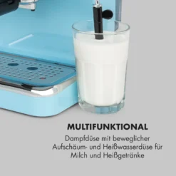 Espressionata Gusto Espressomaschine 1100W 15 Bar Druck -Klarstein Verkaufs 10035377 de 0007 logo