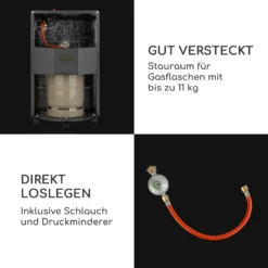 Andora Flame Gasheizofen Gasheizer Feuerschein Bis 3,4kW -Klarstein Verkaufs 10035407 de 0004 logo